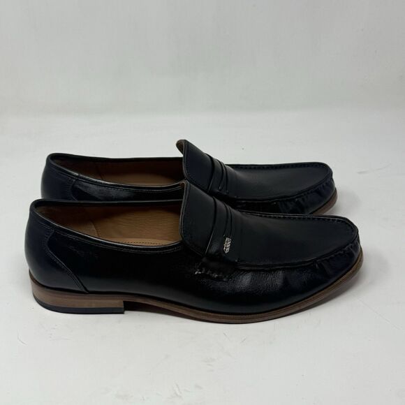 Samuel Windsor Loafers Mens 12 Black Leather Slip On Dress Casual Business main image 10